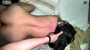 Her goth lips wrap my cock in public bathroom before rough fuck