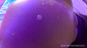 stepdad's buddy shows up packing a huge surprise for her tight holes