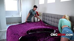 Brooklyn Chase Offers Free Use To Curvy Milf Voyeur Guest