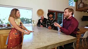 Taboo Thanksgiving: Bisexual Orgy Breeds Steve Rickz, Chloe Kreams, Aderes Quin, Tony Genius, Cliff Jensen