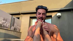 frances bentley worships feet then squirts in slow passionate missionary sex