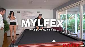 mylfex secretary double penetrates bosses billiards bareback