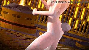 kagamine rin full nude bunny alien goddess with monster curves!!