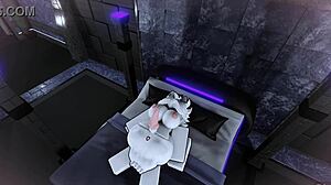 furry trans girl gooning hard in roblox studio with intense fucking vibes