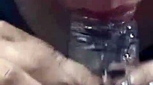 My stepsister's sexy voice drains my throbbing cock dry