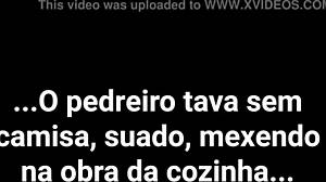 pedreiro cucks me fucking at home build site