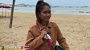 johntronx asian model gets creampied cfnm pov doggystyle