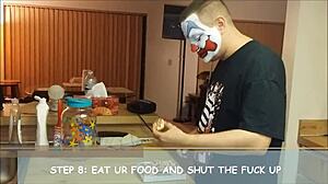 whoa, flipflop pizza bagel bites explode in wild kitchen chaos!