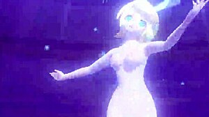 kagamine rin full nude bunny alien goddess with monster curves!!