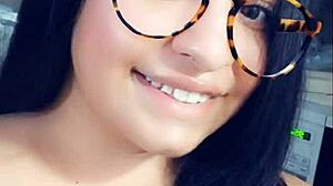 leaked icloud pics of my fat latina bbw with big tits using dildo