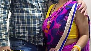 Desi Stepdad Catches Stepdaughter Outdoors for Wild Village Fuck