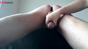Bound Cock Milked Dry In Hogtied Lactating Mistress Massage