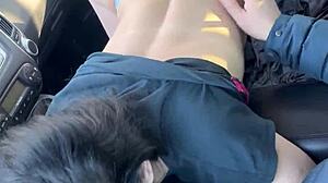 SUCK MY DICK IN THE CAR? SHE CRAVES IT!
