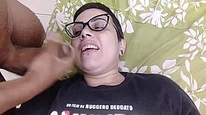 TRANNY FUCKS LESBIAN MOTHER-IN-LAW CUMS IN MOUTH