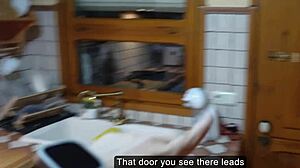 step-siblings try filming fake porn in shower but things heat up quick