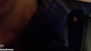Wet Wife Rides Husband's Cock Dripping Cum On Tits!