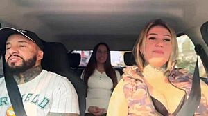 Uber Picks Up Young Passenger Who Just Turned Eighteen And They Get Wild In The Car