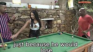 Naughty Brunette Latina Fucks Interracial Threesome with Brazilian Neighbors Secretly