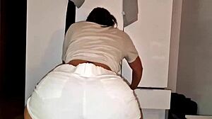 Sharing Mom's Boyfriend Bed Leads to Hardcore Homemade Pounding