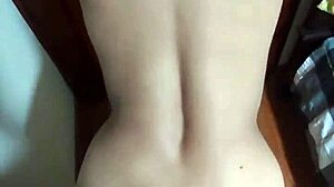 HERMANASTRO POUNDS PETITE 18+ LATINA ASS DOGGY QUICKIE FACIAL