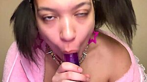 stepdaughter practices deepthroat on cock for older men ahegao style huh?