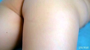 Sensual Latina Teases Wet Shaved Pussy with Dildo in Slow HD Lingerie Seduction Show