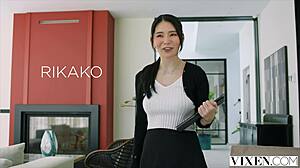 Eve Sweet Shares Massive Cock Joy with Rikako