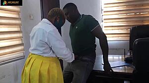 Naughty Student Seduces Horny Teacher for Office Pounding During School