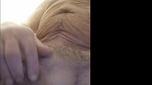 old man shaved and horny at home