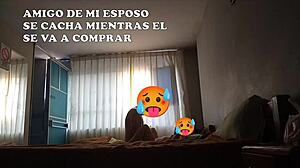 Friend Dives Into Wife's Bed While Husband Heads To Training!