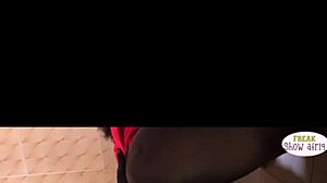 horny ebony big ass fucked over food now!