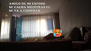 Friend Dives Into Wife's Bed While Husband Heads To Training!