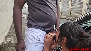 MAMEI UM NEGÃO DOTADO PUBLIC BIG COCK DOGGY WHILE HUBBY FILMS
