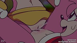 beachside amy rose bunnies grind wet pussies intriguingly