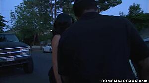 yasmine de leon gets her hairy pussy drilled hard by rome major's monster bbc