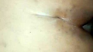 I pound tight anal into big-ass Mexican woman's pussy homemade