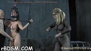 Chained Slut Begs for Rough Doggystyle Pounding!