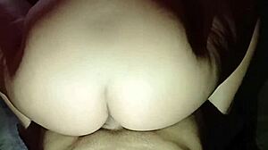 Mi amante's first anal ride on my thick cock