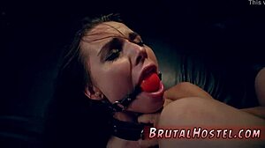Aidra Fox Kharlie Stone slut rough anal bondage! 😈🍑