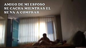 Friend Dives Into Wife's Bed While Husband Heads To Training!