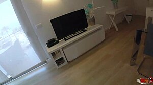 Stepmom pities horny stepson and spreads legs for his thick creampie pounding