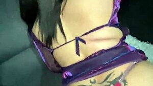 Club night wraps with hot creampie filling my tight shaved latina pussy just right