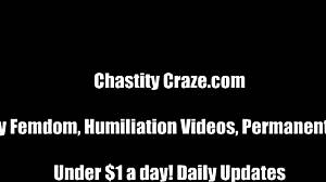i locked you in chastity while napping, now suffer