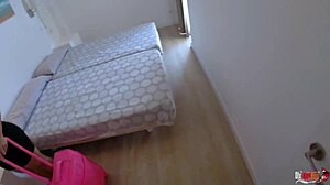 Stepmom pities horny stepson and spreads legs for his thick creampie pounding