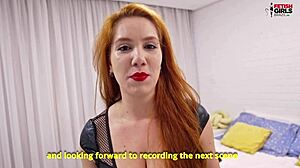 Behind Scenes! Larissa Leite and Natasha Fiori Prep Wild Threesome Fuck