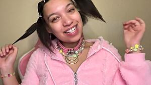stepdaughter practices deepthroat on cock for older men ahegao style huh?
