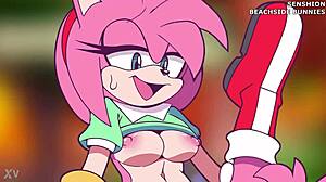 beachside amy rose bunnies grind wet pussies intriguingly