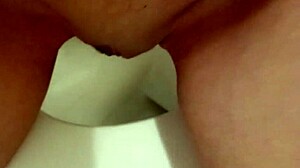 petite latina wife pees with husband in bathroom while clothed in lover's huge cock fetish