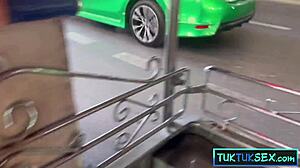 innocent thai teen fucked hard after tuk tuk ride?