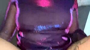 Club night wraps with hot creampie filling my tight shaved latina pussy just right